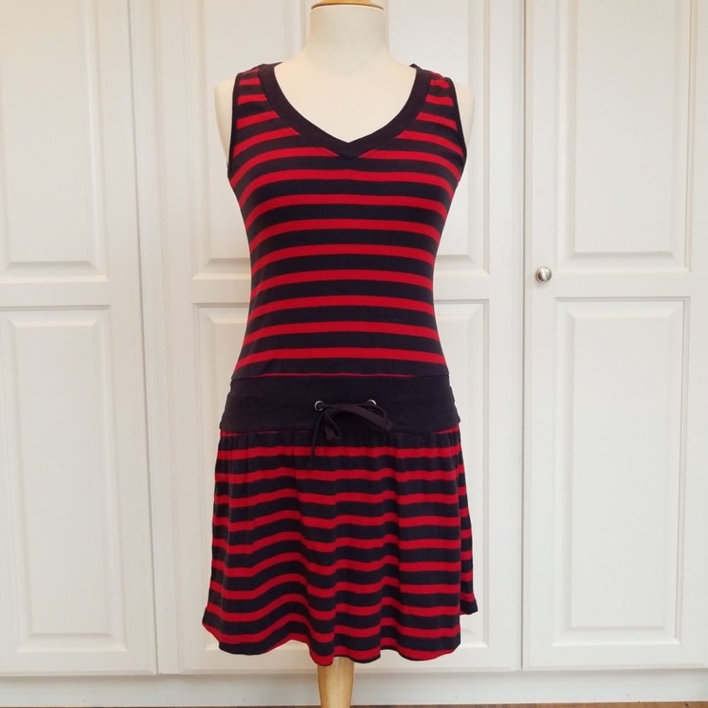 🌞Striped cotton dress